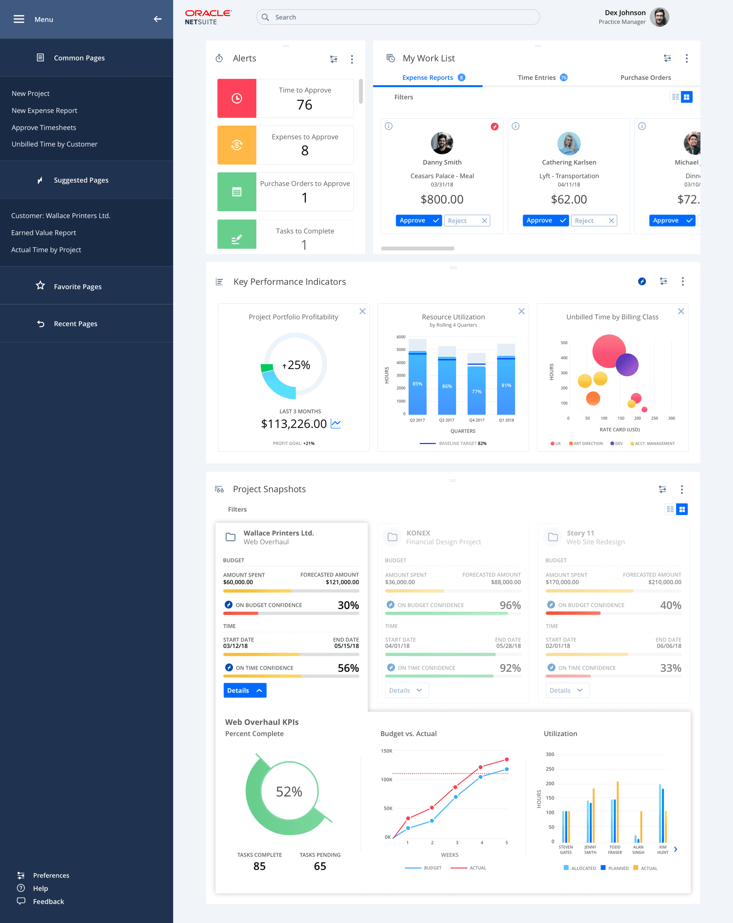 Worklist card view — denser surface for the same data