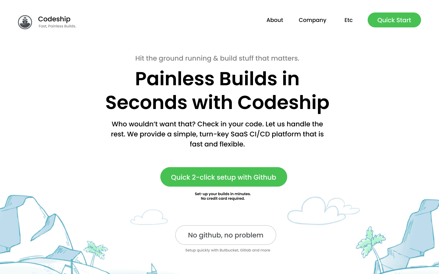 Codeship — alternative flow overview