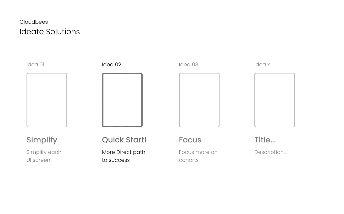 Codeship — ideation sketch, diverge/converge