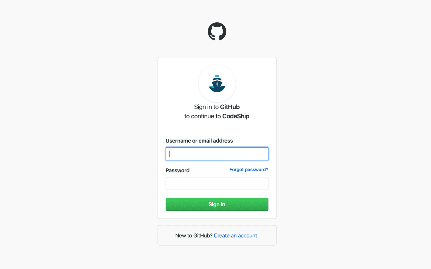 Codeship — redesigned connect screen