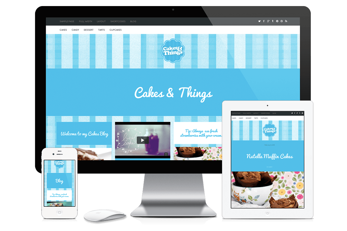 Cakes and Things — homepage