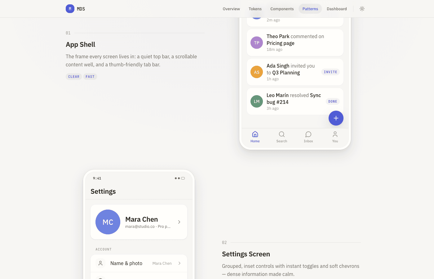 Monospace Design System