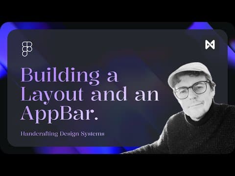 Building the AppLayout and AppBar | PIPs Design System