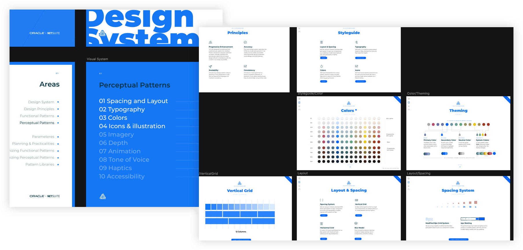 Netsuite design system — component library presentation