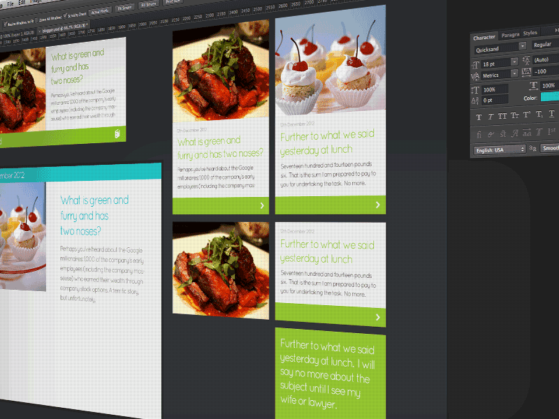 Dribbble — Cakes Things WP