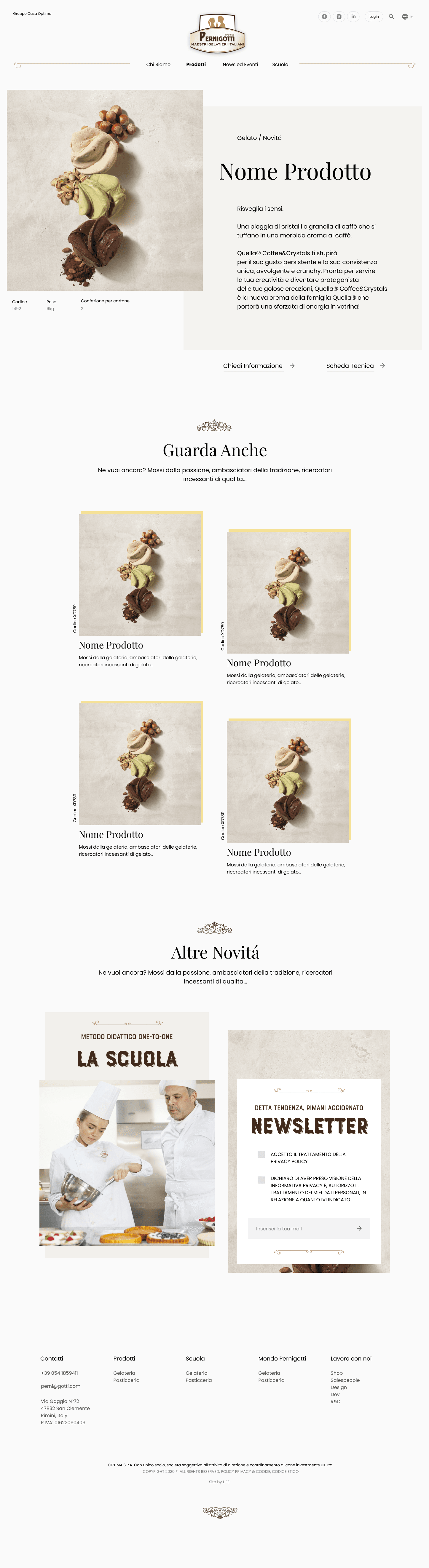 Pernigotti — single product page
