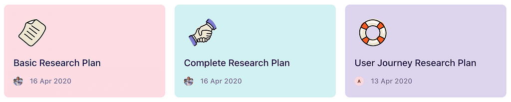 Research Ops — Dovetail research templates