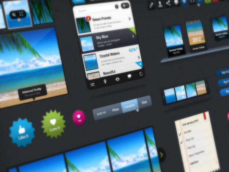 Dribbble — Audio Dark B